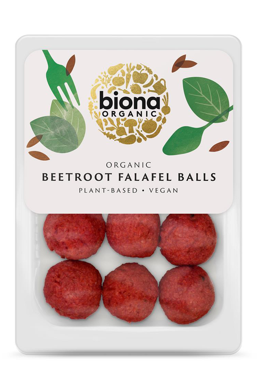 Organic Falafel Beetroot Balls 180g (Biona)