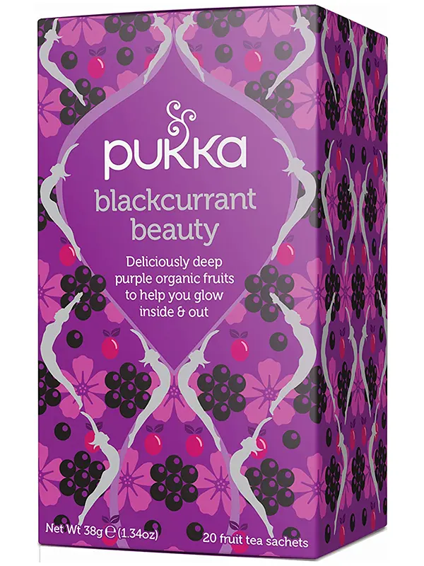 Organic Blackcurrant Beauty 20 x Sachets (Pukka)