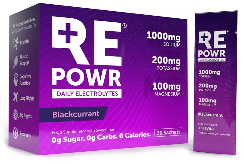 Blackcurrant x 30 Sachets (REPOWR Daily Electrolytes)