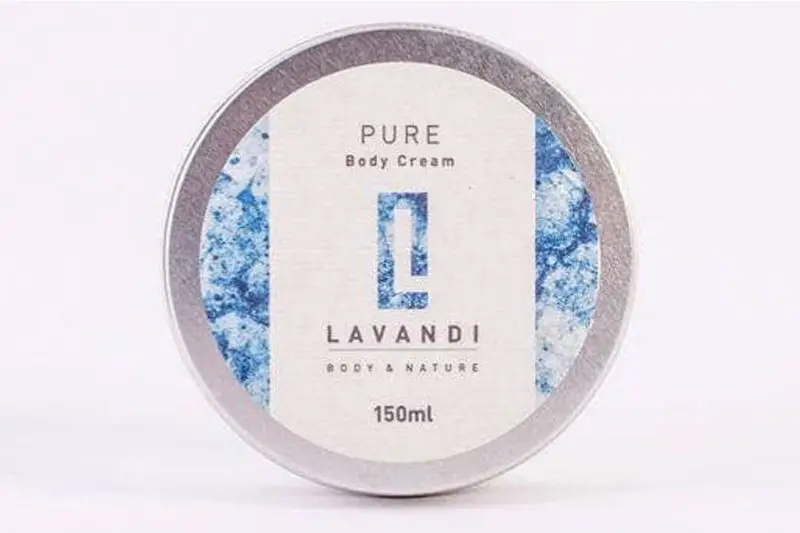 Natural Body & Face Moisturising Lotion 150ml (Lavandi Body & Nature)