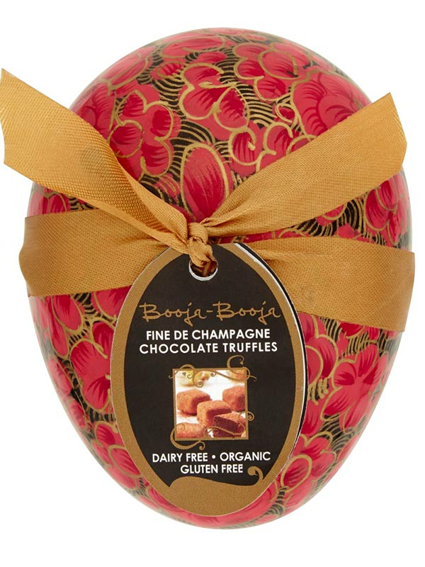 Small Fine de Champagne Easter Egg, Organic (Booja-Booja)