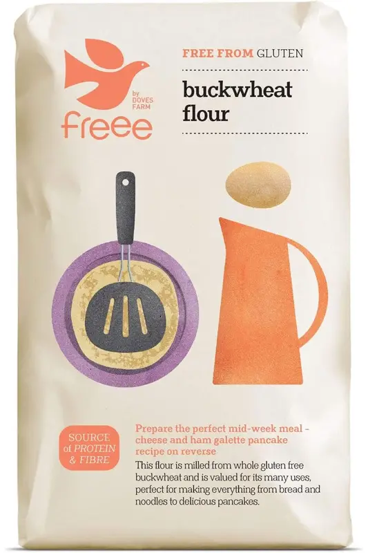 Gluten Free Buckwheat Flour 1kg (Freee by Doves Farm)