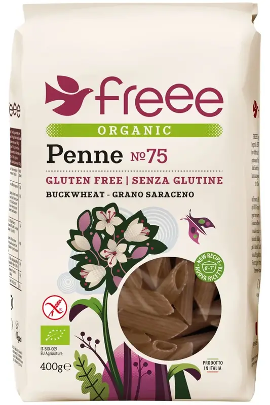 Organic Gluten Free Buckwheat Penne 400g (Freee by Doves Farm)
