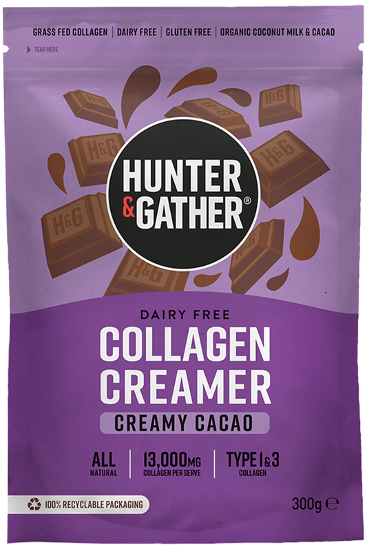Cacao Collagen Creamer 300g (Hunter and Gather)