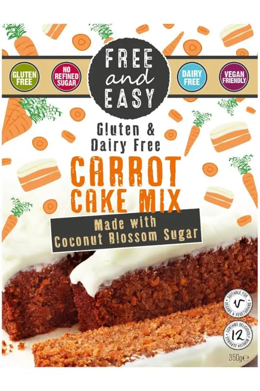 Carrot Cake Mix 350g (Free & Easy)
