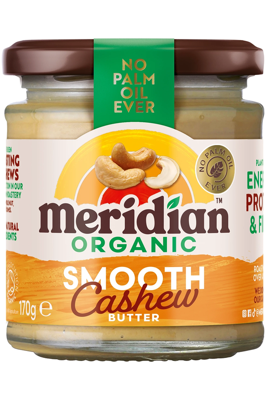 Organic Cashew Nut Butter 170g (Meridian)