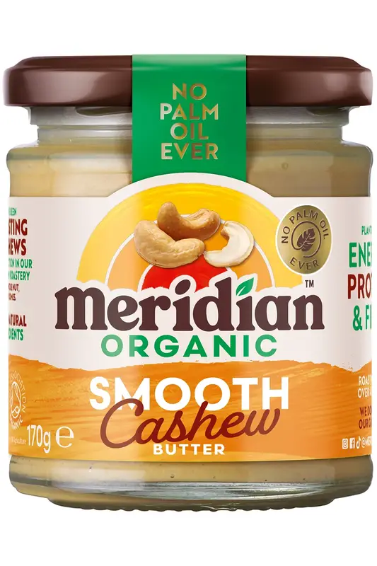 Organic Cashew Nut Butter 170g (Meridian)