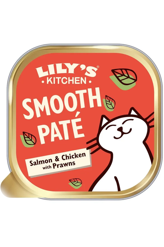 Chicken and Salmon with Prawns Pate 85g (Lilys Kitchen)