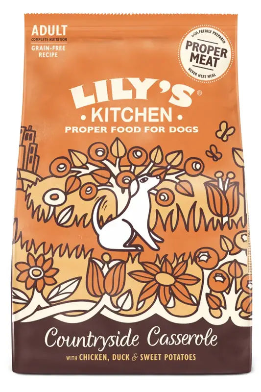 Chicken & Duck Dry Food 1kg (Lilys Kitchen)