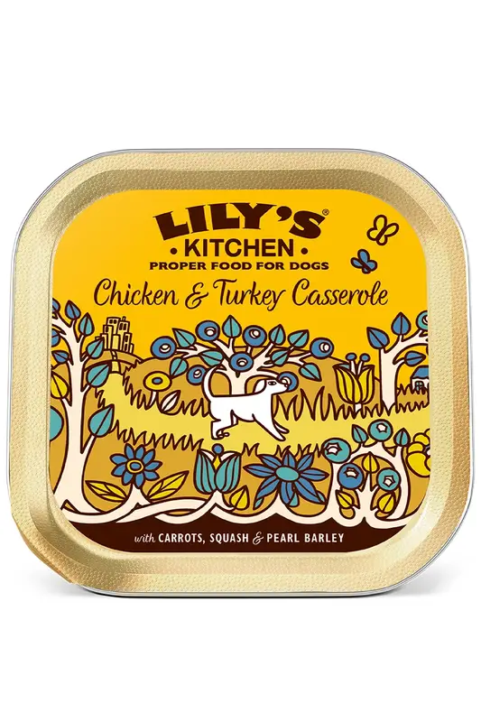 Chicken & Turkey Casserole 150g (Lilys Kitchen)