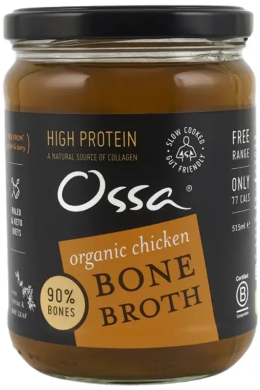 Organic Chicken Bone Broth 515ml (Ossa Organic)
