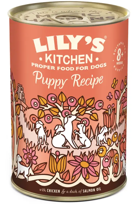 Chicken Dinner for Puppies 400g (Lilys Kitchen)