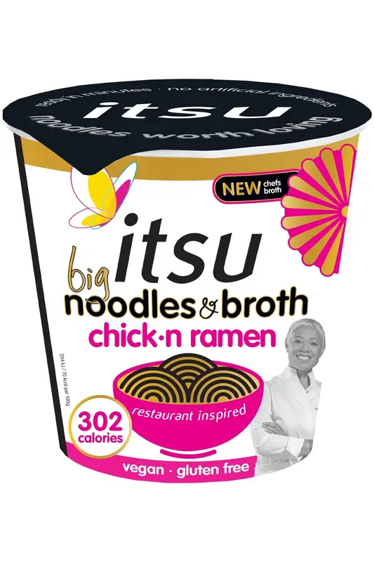 Chick'n Ramen Noodle & Broth Pot 93g (Itsu)
