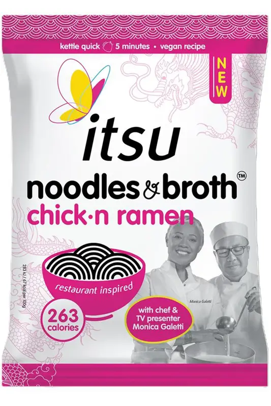 Chick'n Ramen Noodle & Broth Pouch 82g (Itsu)