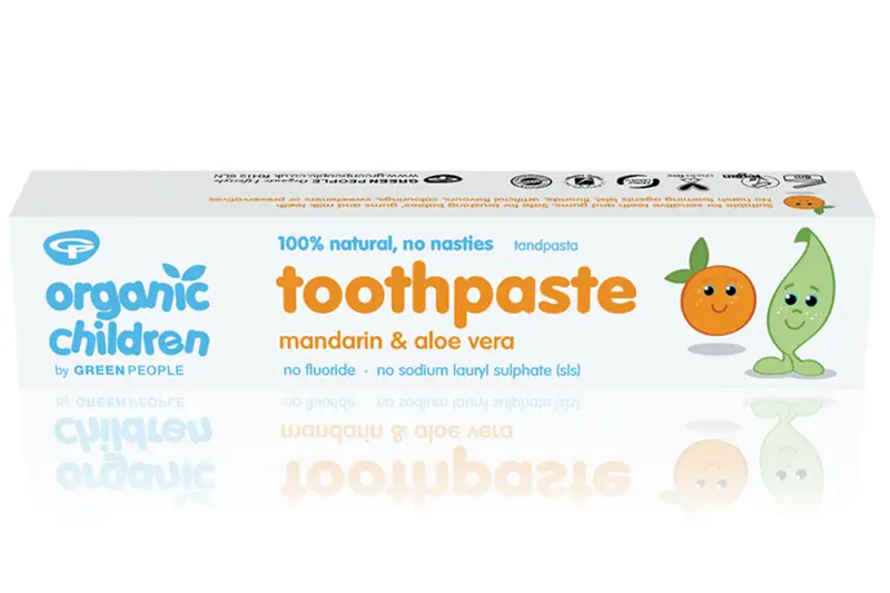 Organic Children Mandarin Toothpaste 50ml (Green People)