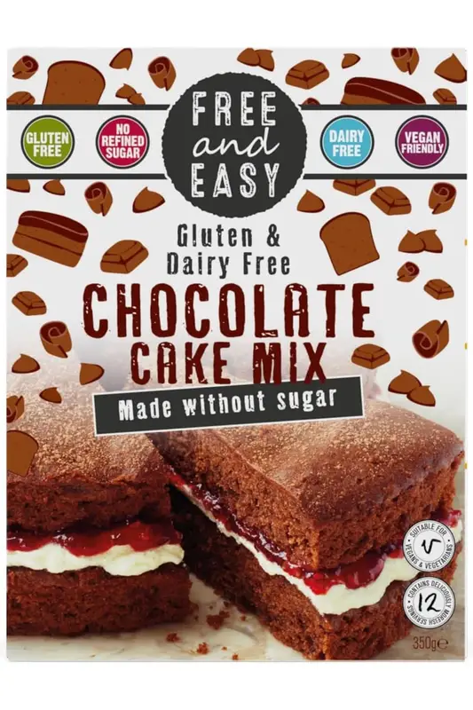 Chocolate Cake Mix 350g (Free & Easy)
