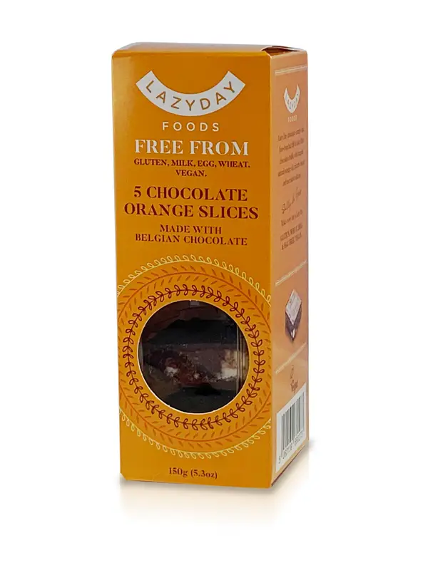 Gluten-Free Chocolate and Orange Slices 150g (The Lazy Day)