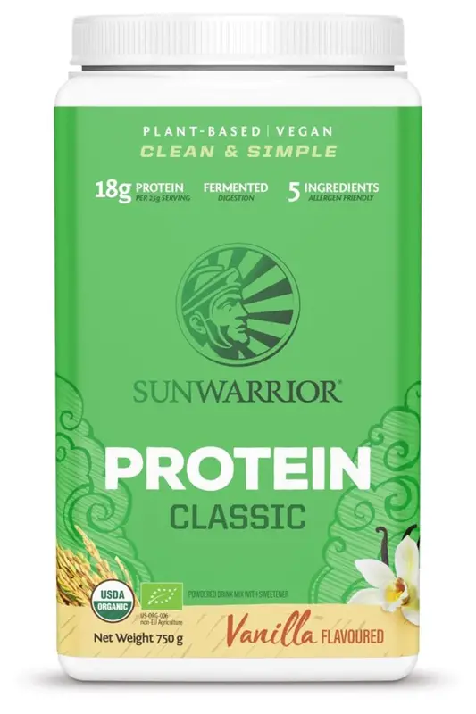 Classic Protein Blend Vanilla Flavour 750g (Sunwarrior)