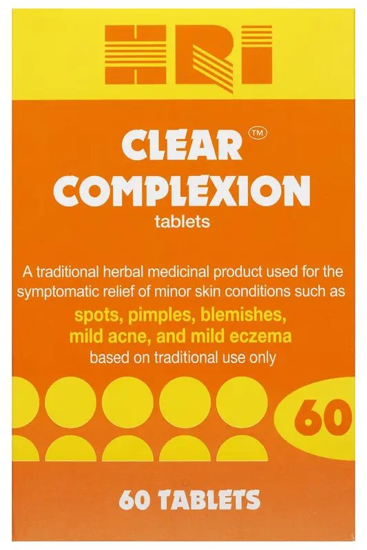 Clear Complexion Tablets x 60 (HRI)