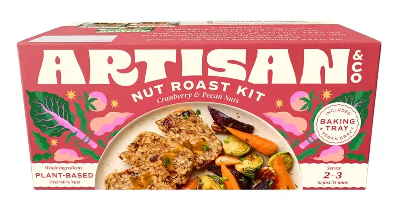 Cranberry & Pecan Nut Roast Kit 212g (Artisan & Co)