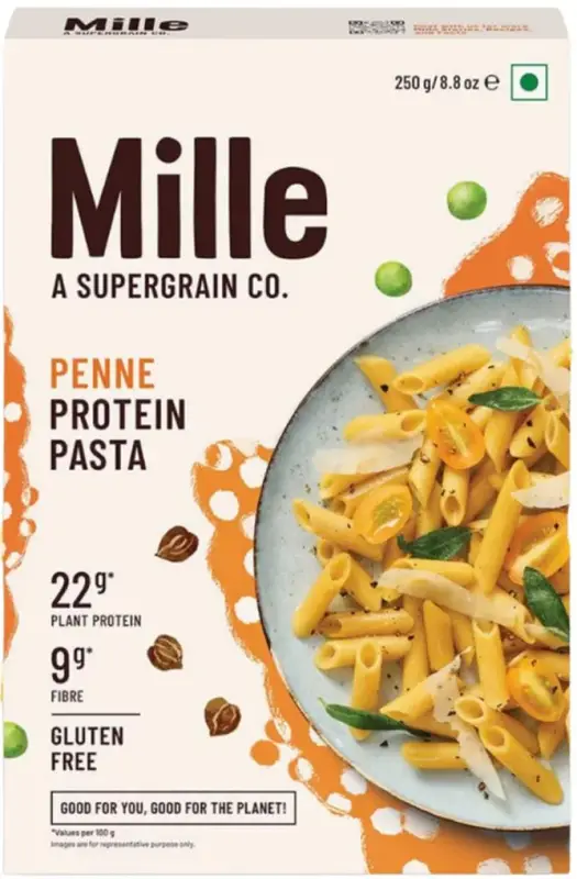 High Protein Penne Pasta 250g (Mille Supergrains)