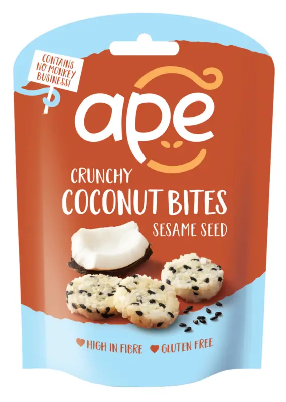 Coconut Bites with Sesame, 30g (Ape Snacks)