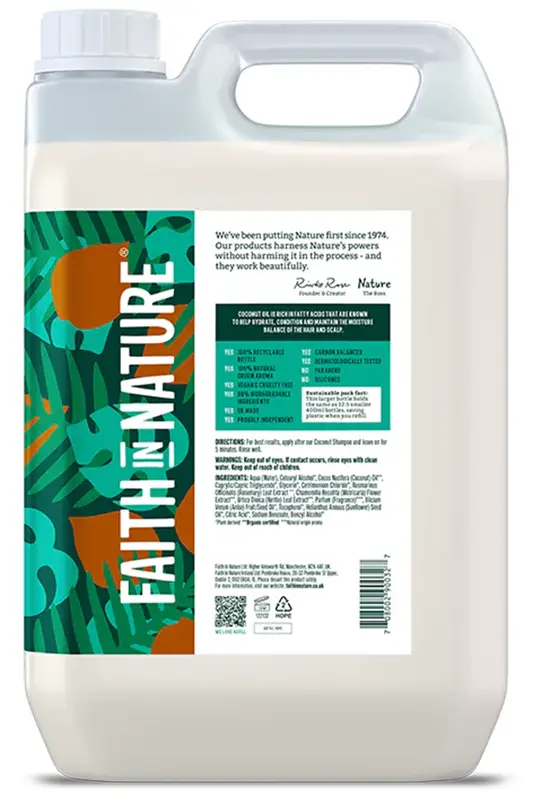 Coconut Conditioner 5L (Faith in Nature)