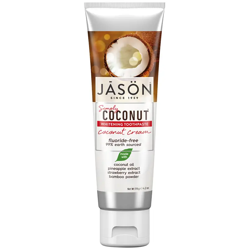 Simply Coconut Whitening Toothpaste 119g (Jason)