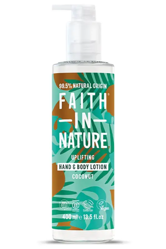 Coconut Hand and Body Lotion 400ml (Faith In Nature)