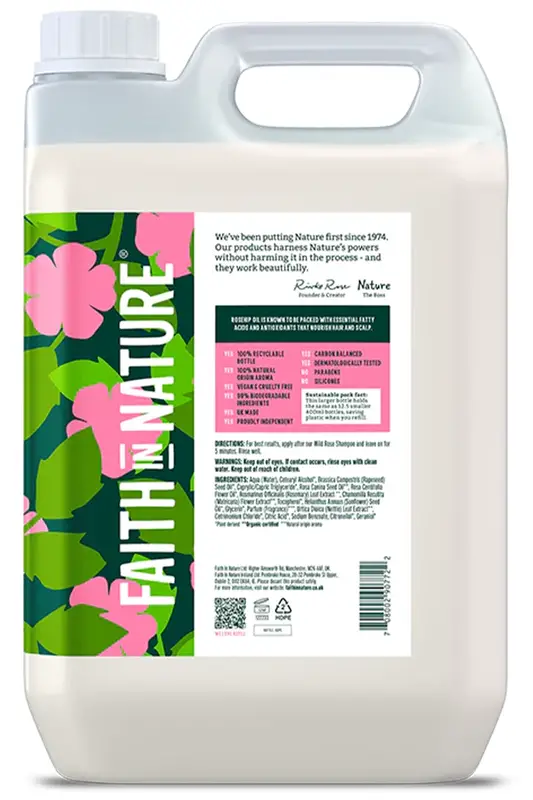 Wild Rose Conditioner 5L (Faith In Nature)