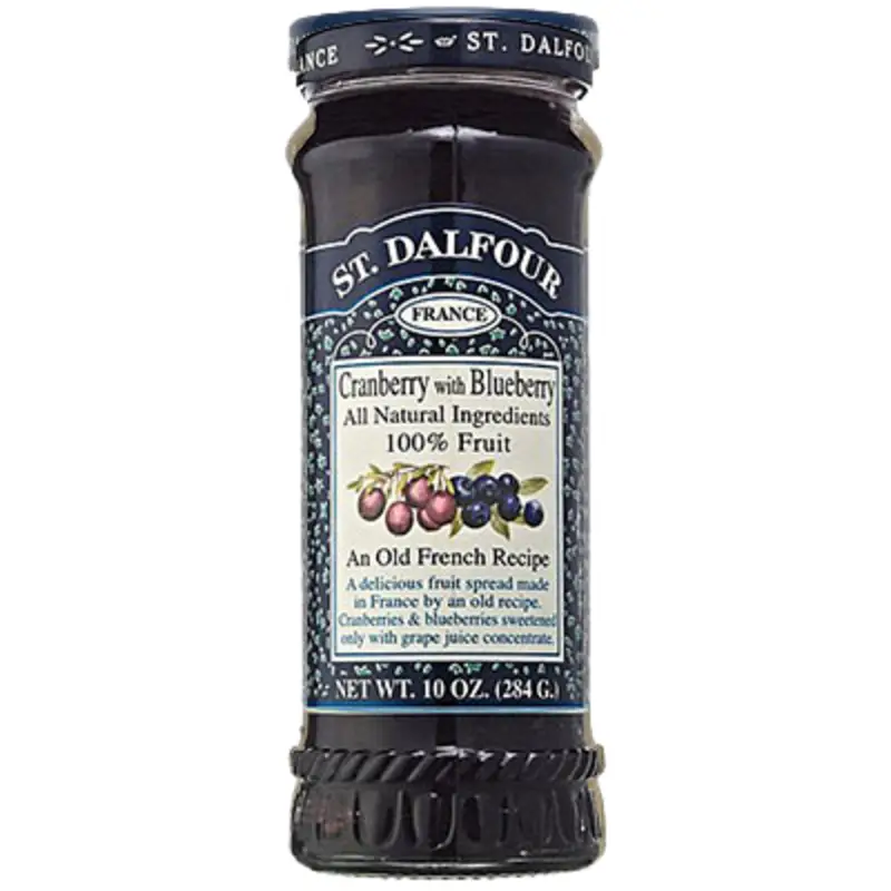 Cranberry & Blueberry Fruit Spread 284g (St Dalfour)