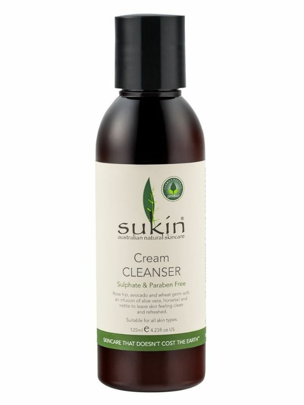 Cream Cleanser Cap 125ml (Sukin)