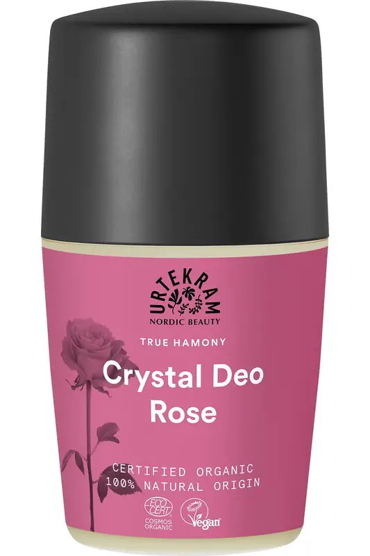 Organic Rose Crystal Deodorant 50ml (Urtekram)