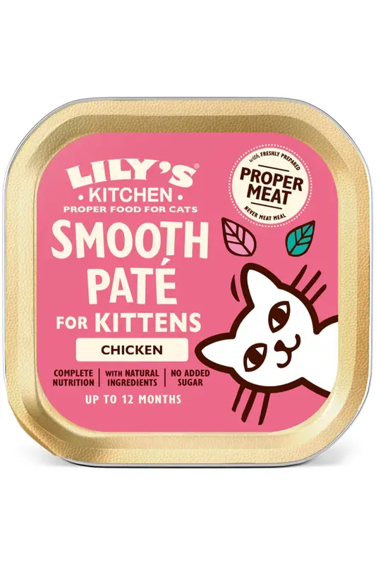 Chicken Pate for Kittens 85g (Lilys Kitchen)