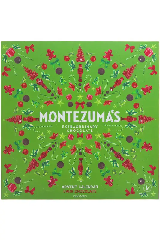 Organic Dark Chocolate Advent Calendar 150g (Montezuma's)