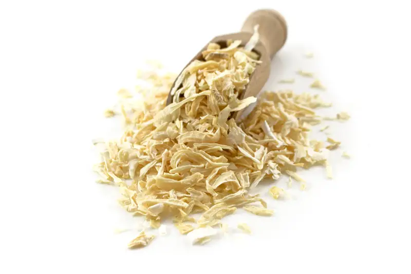 Dried Onions (Chopped Pieces) 250g (Sussex Wholefoods)