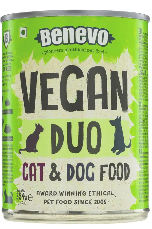 Duo Vegan Cat and Dog Food 354g (Benevo)