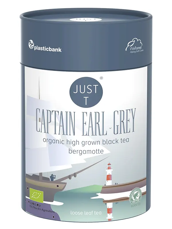 Organic Earl Grey Loose Leaf, 80g (Just T)