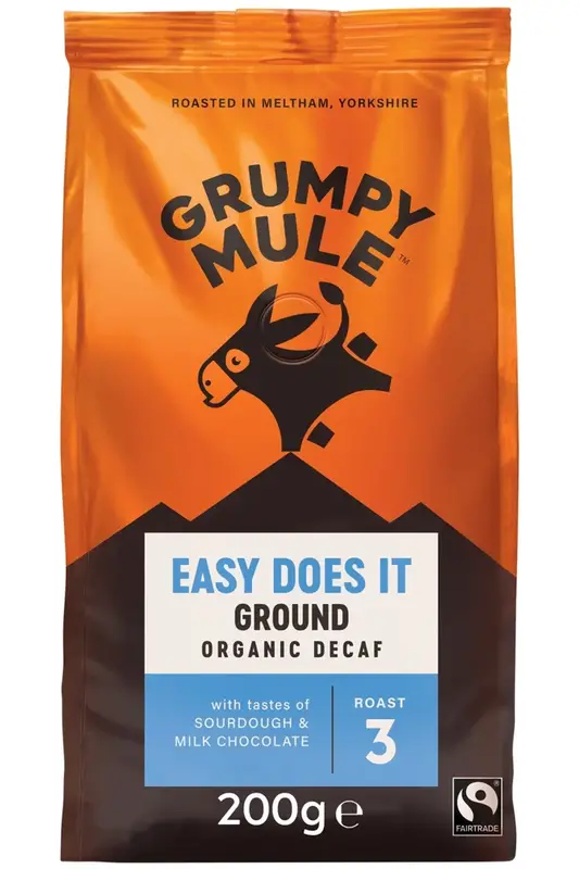 Organic Easy Does It Decaf Ground 200g (Grumpy Mule)