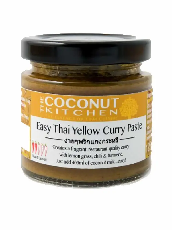 Easy Yellow Thai Curry Paste (Coconut Kitchen) Healthy Supplies