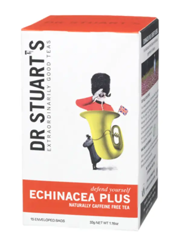 Echinacea Plus Herbal Tea - 15 bags (Dr Stuart's)