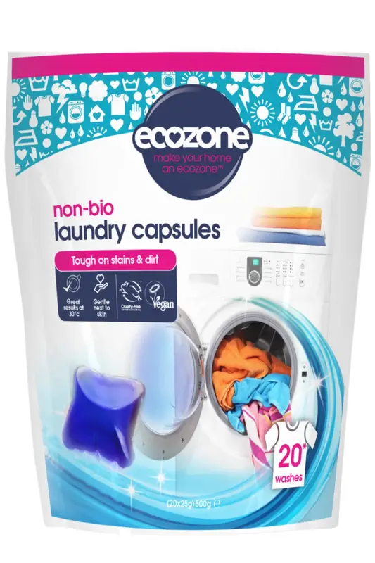 Non-Bio Laundry Capsules x 20 (Ecozone)