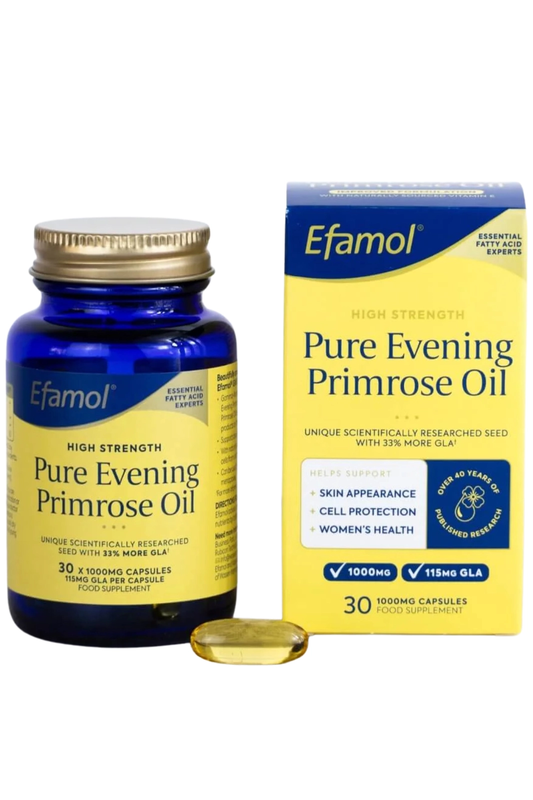 Pure Evening Primrose Oil 1000mg 30 Capsules (Efamol)