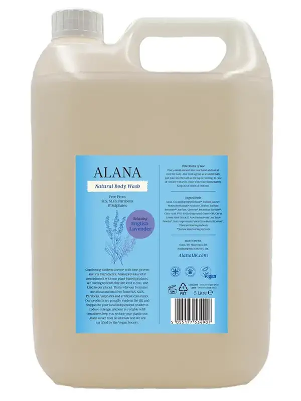 English Lavender Body Wash 5L (Alana)