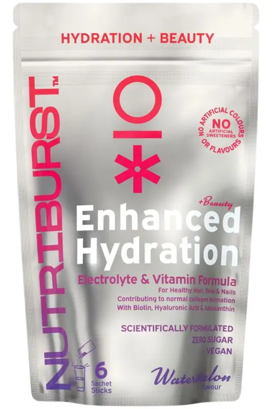 Enhanced Hydration + Beauty Watermelon Flavour 6 Sachets (Nutriburst)