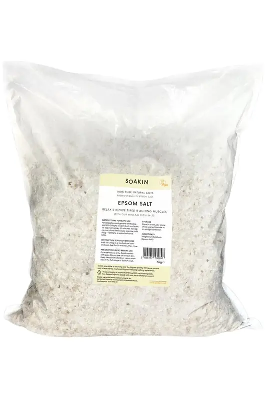 Epsom Bath Salts 5kg (Soakin)