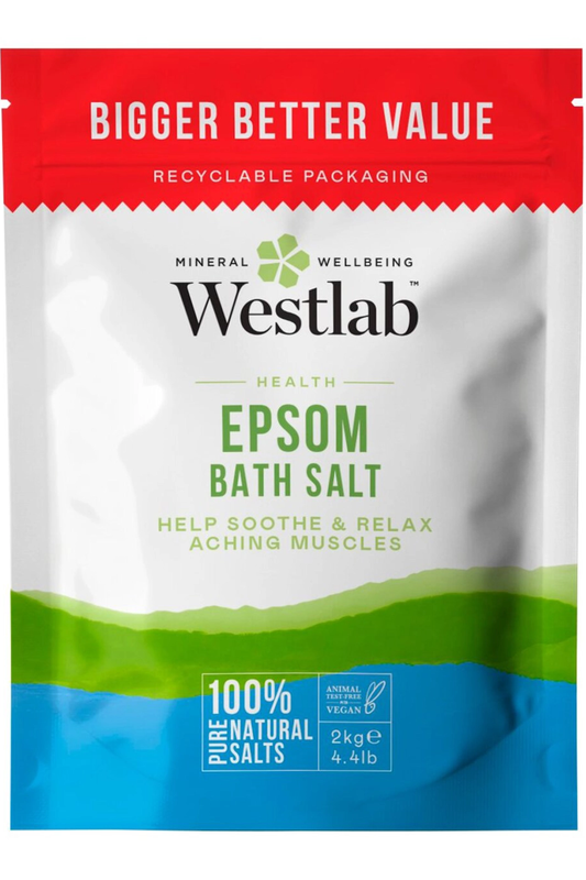Epsom Bath Salt 2kg (Westlab)