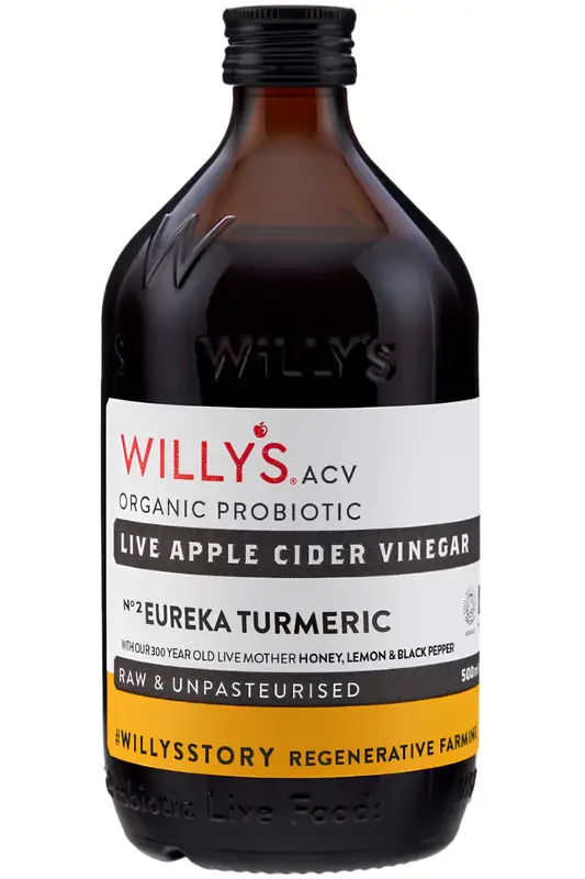 Live Eureka Turmeric ACV 500ml (Willy's)