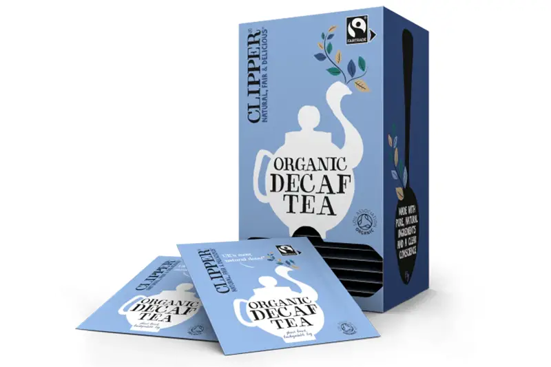 Organic Fairtrade Everyday Decaf Tea 25 Envelopes (Clipper)