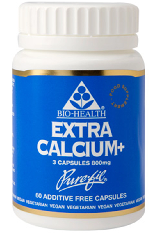 Extra Calcium+ 60 Capsules (Bio-Health)